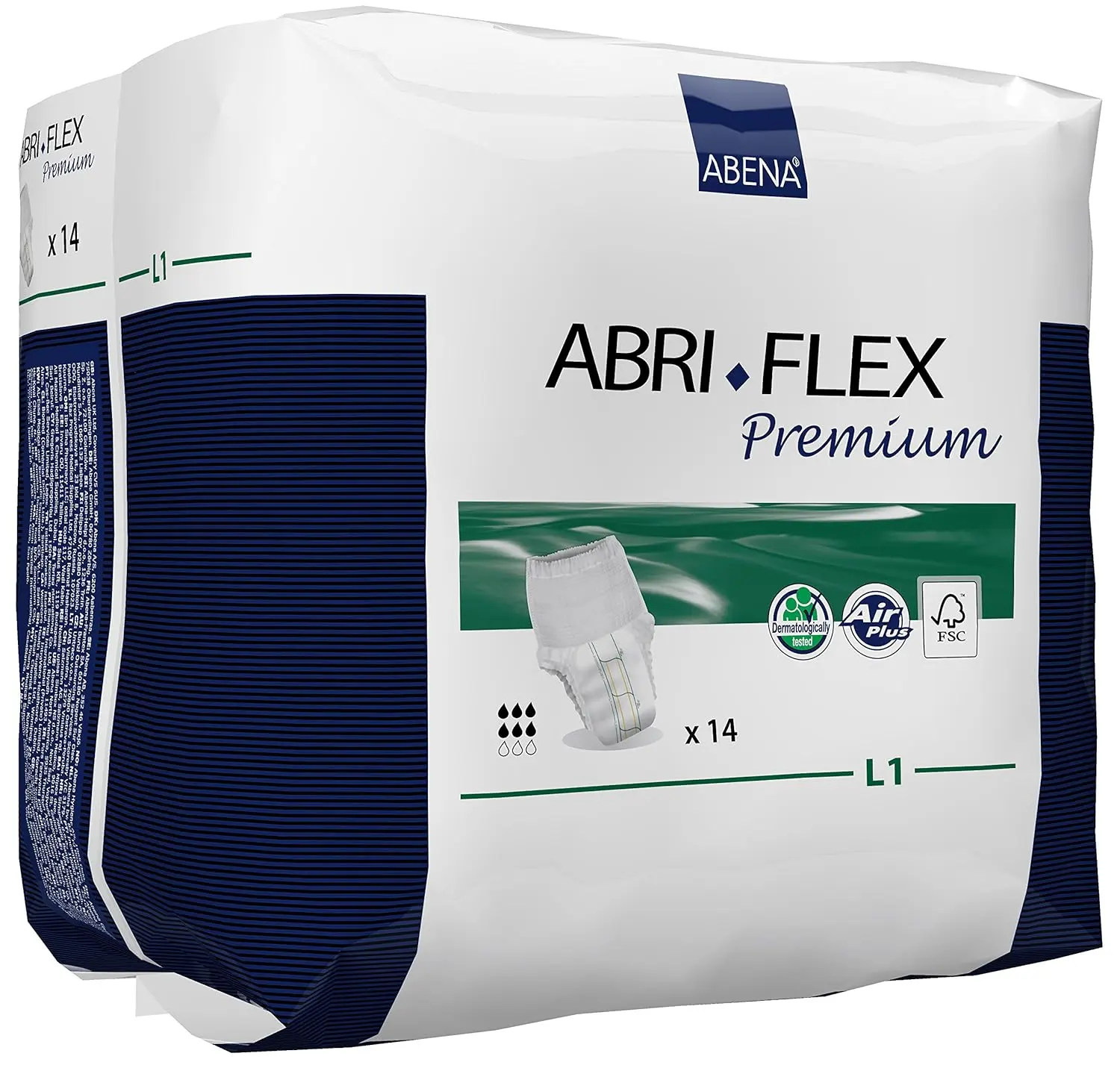 Abena Abri Flex Premium incontinence pants offer breathable, comfortable, and discreet protection for men and women, made with eco-friendly and absorbent materials to keep you dry and confident.