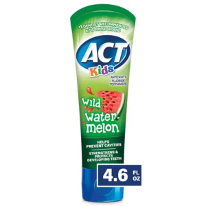 ACT Kids Toothpaste Anticavity Wild Watermelon 4.6oz