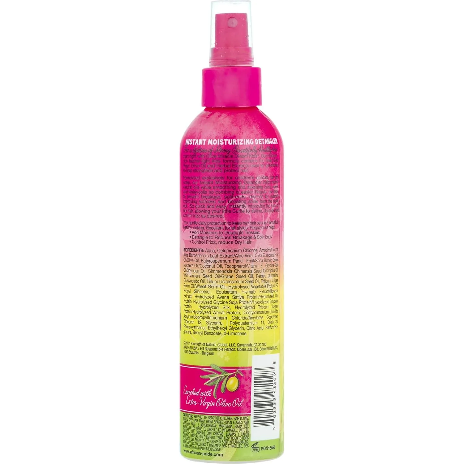 African Pride Kids Detangler - Olive Miracle Spray - Image 3