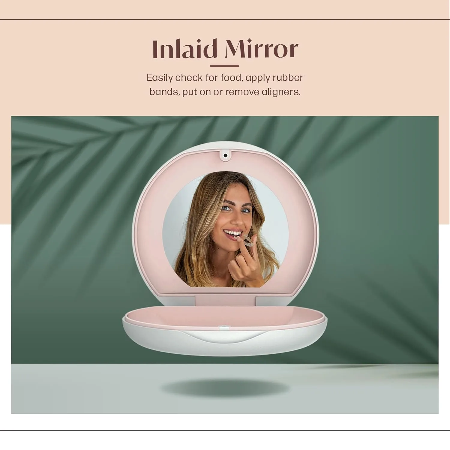 Aligner Retainer Case - Mirror & Magnetic Lock - Image 3