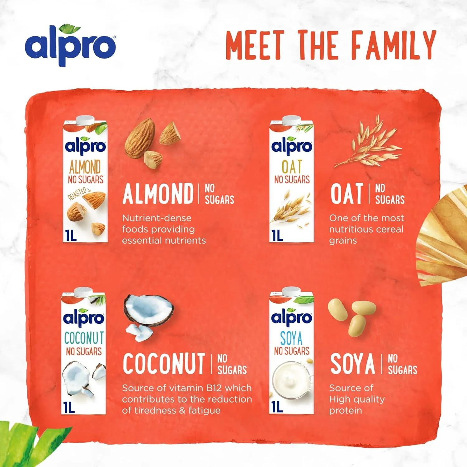 Alpro Soya Unsweetened Drink - Plant-Based & Dairy-Free - Image 6