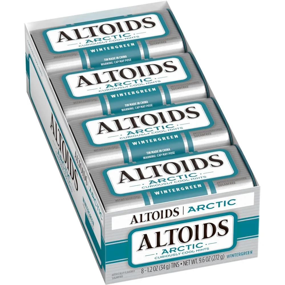 Altoids Arctic Mints Wintergreen Sugar Free (8 Count)