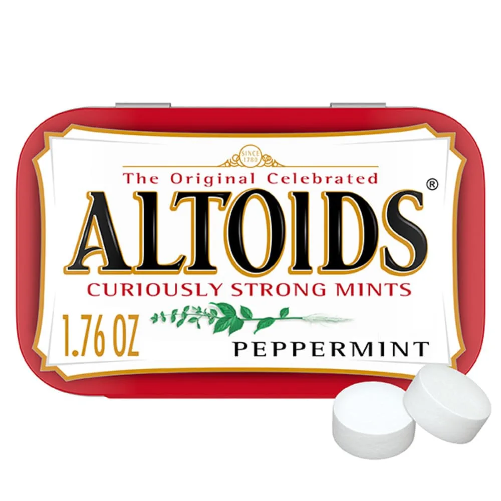 Altoids Peppermint Candy - 1.76 oz (12 Pack)