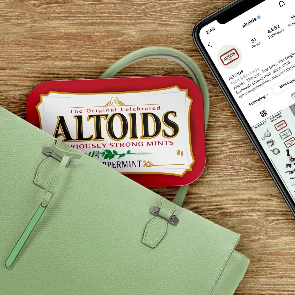 ALTOIDS Peppermint Mints 1.76oz, 12-Pack - Image 6