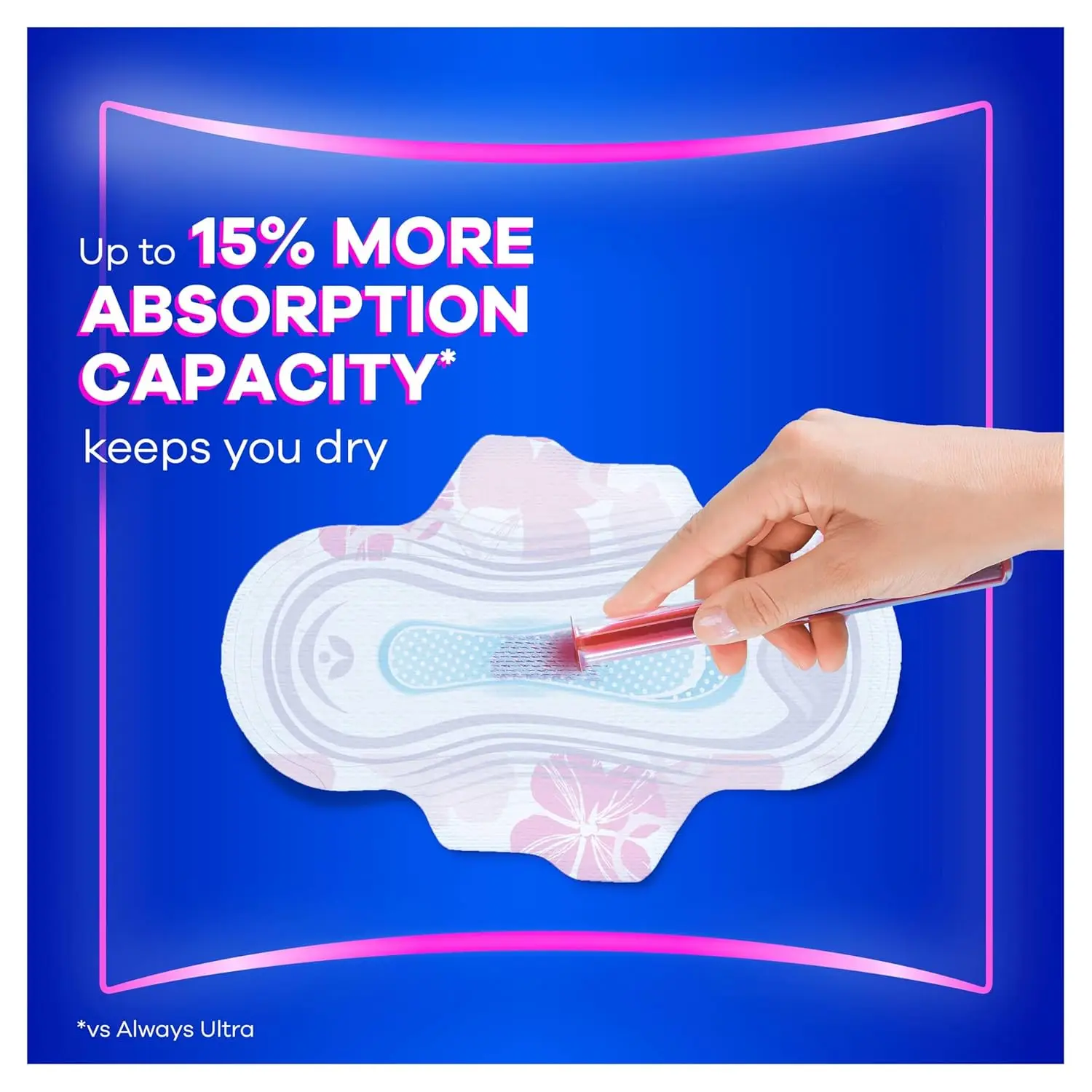 Always Platinum Normal sanitary pads with wings, offering comfort, protection, and odour neutralisation in a dermatologically tested design.