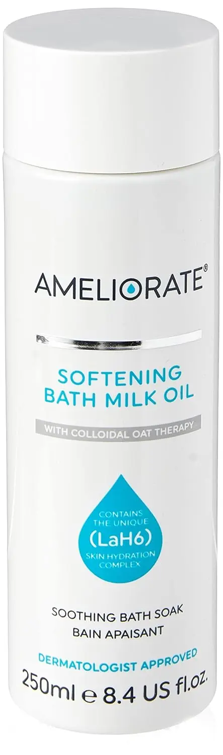 AMELIORATE Bath Milk Oil | KP, Dry Skin | Moisturising