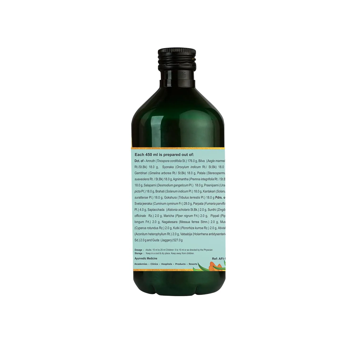 Amrutharishtam Immunity Booster - 435ml - Image 2