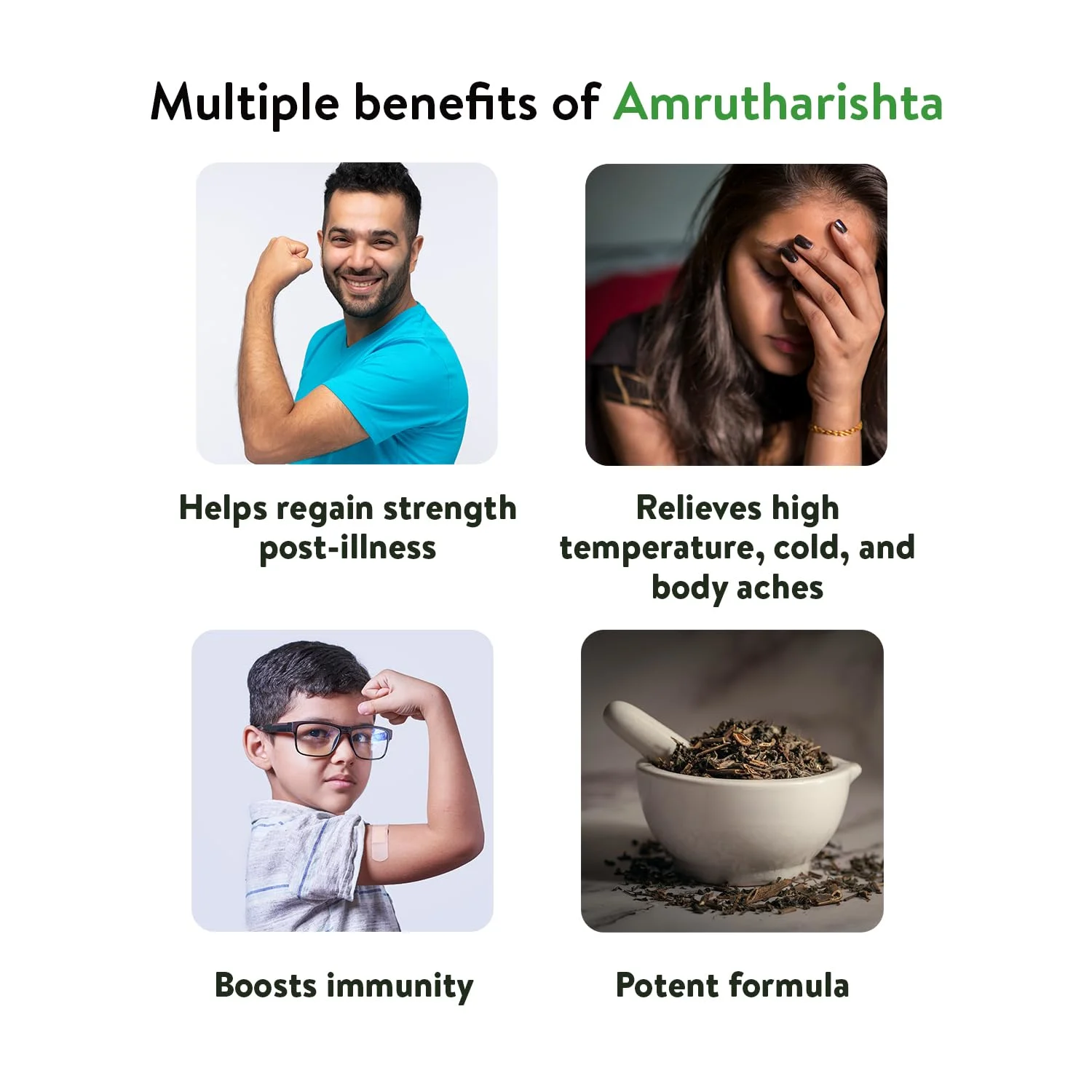 Amrutharishtam Immunity Booster - 435ml - Image 3