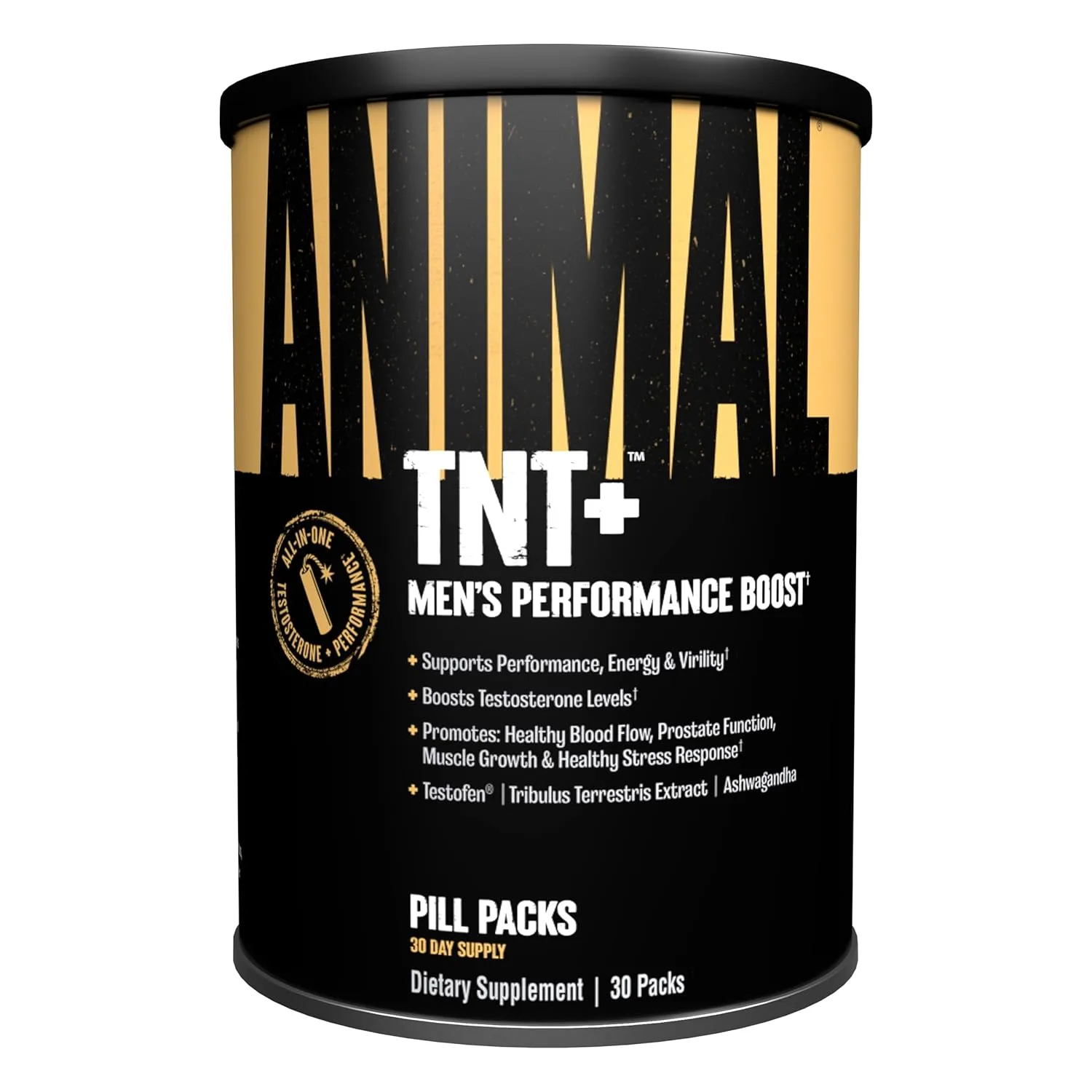 Animal TNT+ Testosterone Booster - Virility & Prostate Support