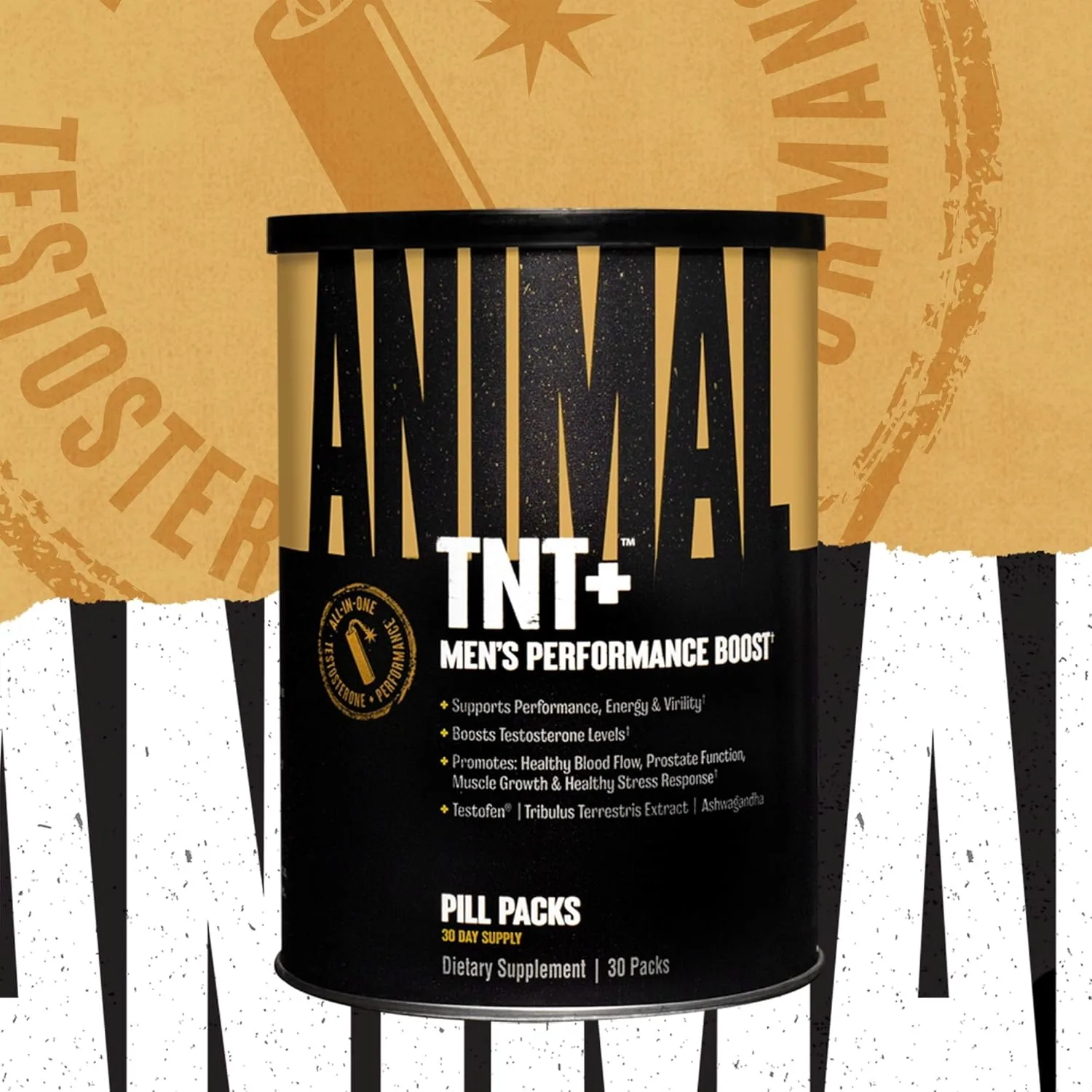 Animal TNT+ Testosterone Booster - Virility & Prostate Support - Image 2