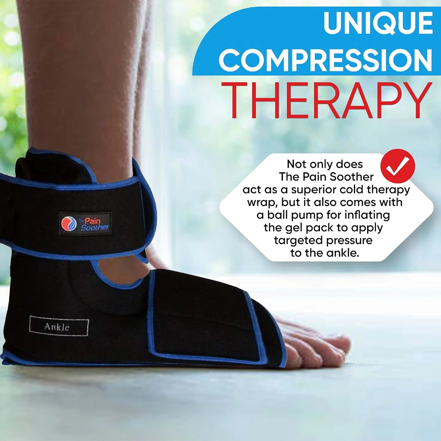 Cold Compression Ankle Wrap - Foot Pain Relief - Image 4