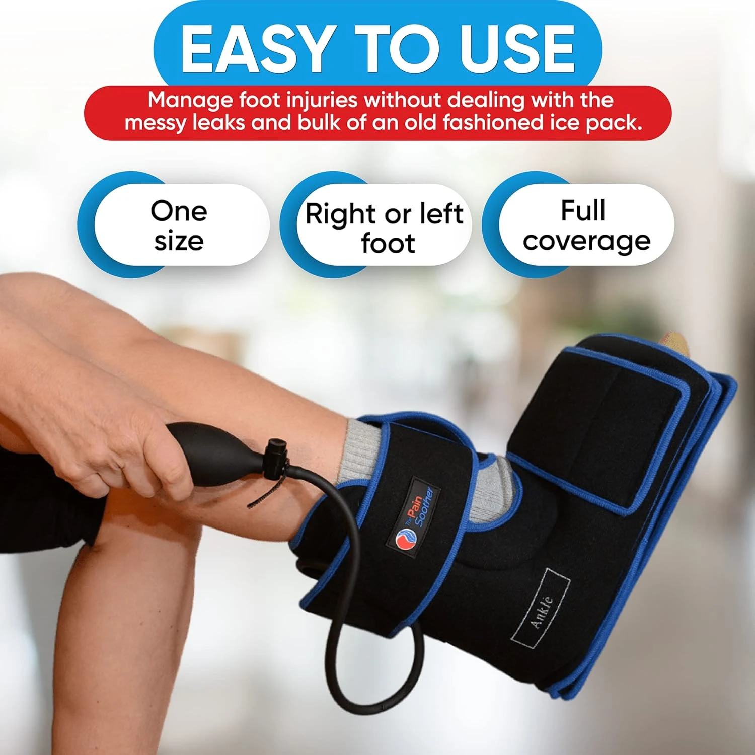 Cold Compression Ankle Wrap - Foot Pain Relief - Image 5