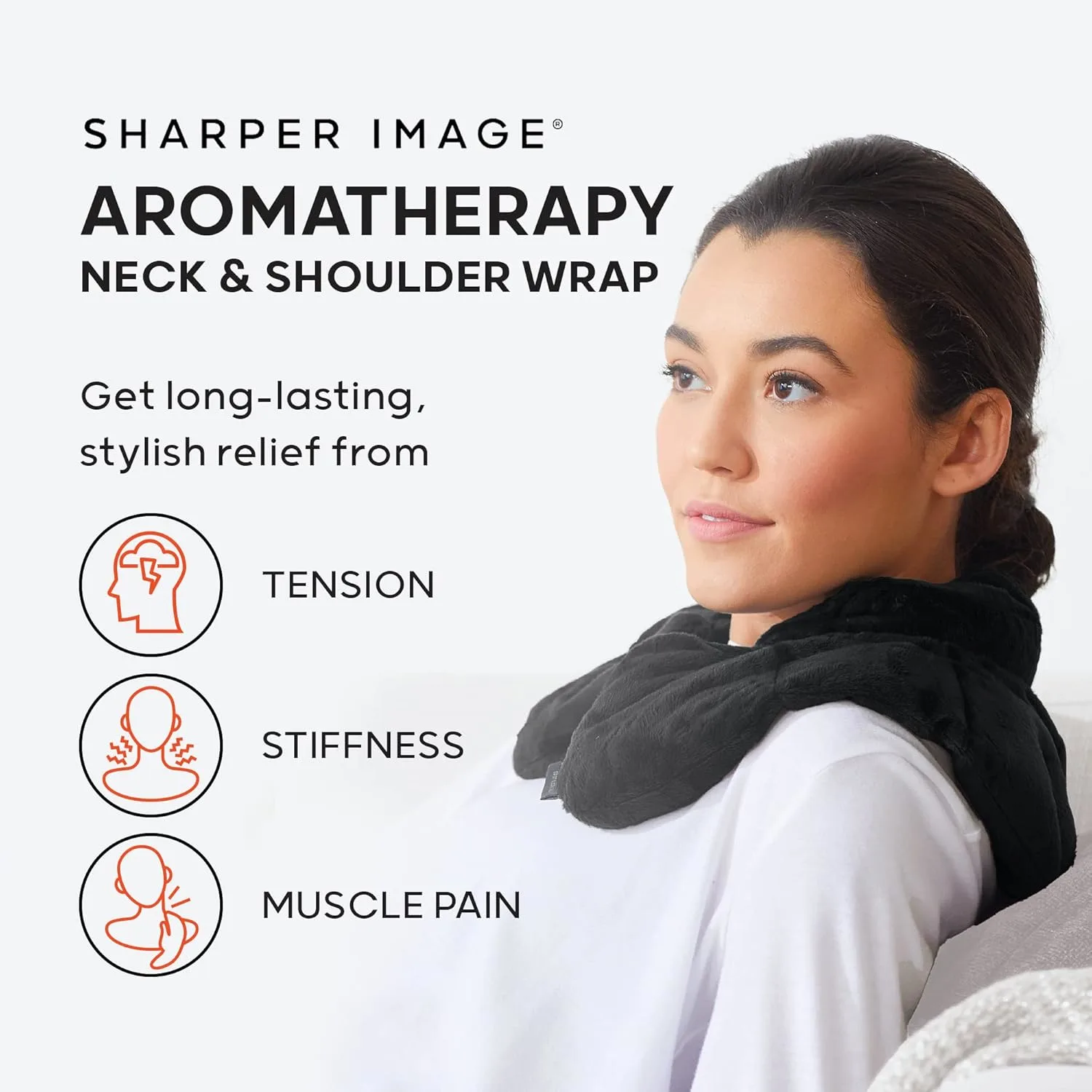 Aromatherapy Neck & Shoulder Wrap - Pain Relief - Image 2