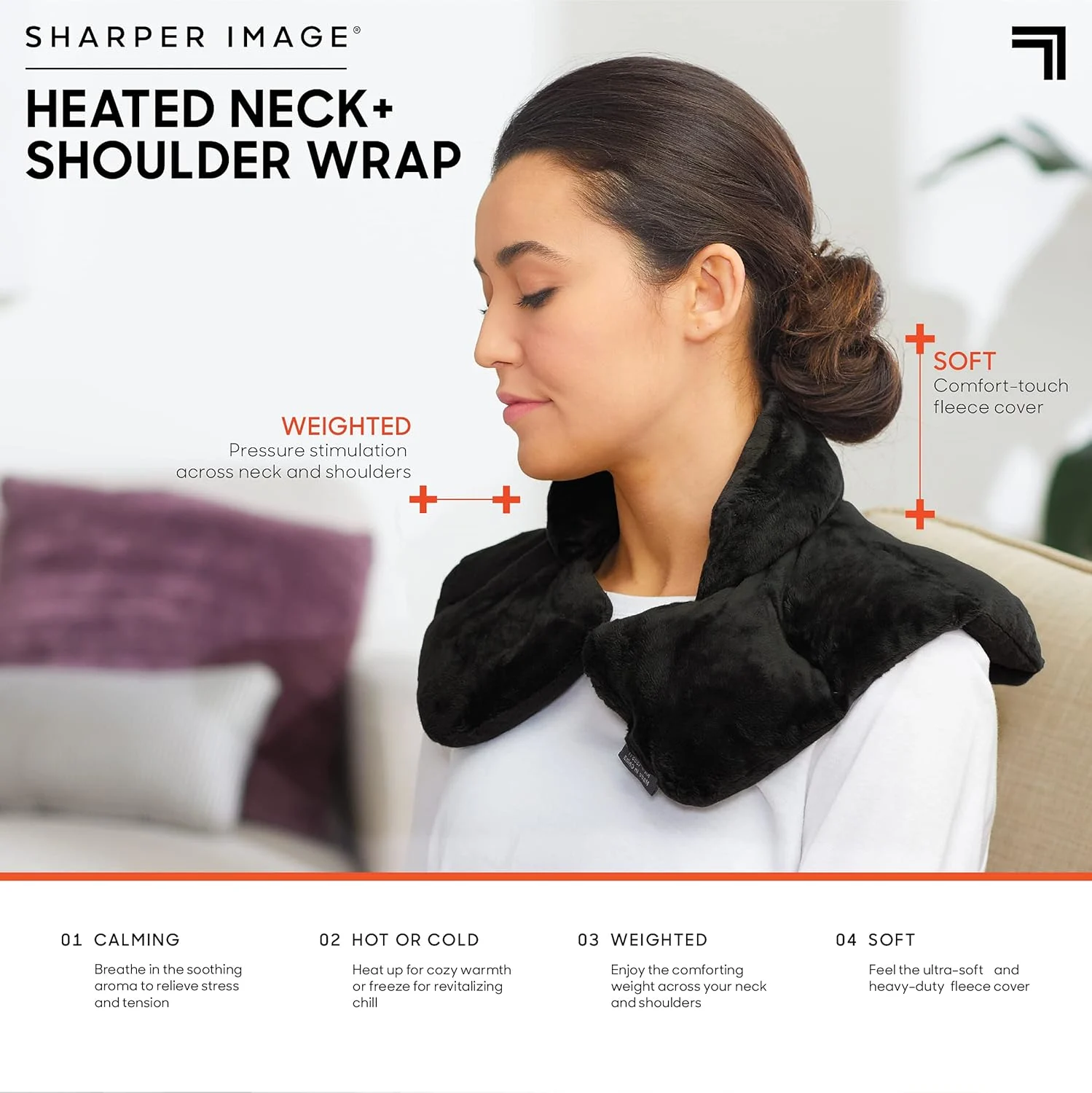 Aromatherapy Neck & Shoulder Wrap - Pain Relief - Image 6