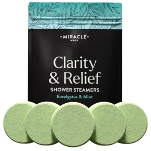 Enjoy a spa-like experience with these lavender aromatherapy shower steamers that release a calming, plant-based essential oil fragrance to create a relaxing and peaceful self-care ritual.