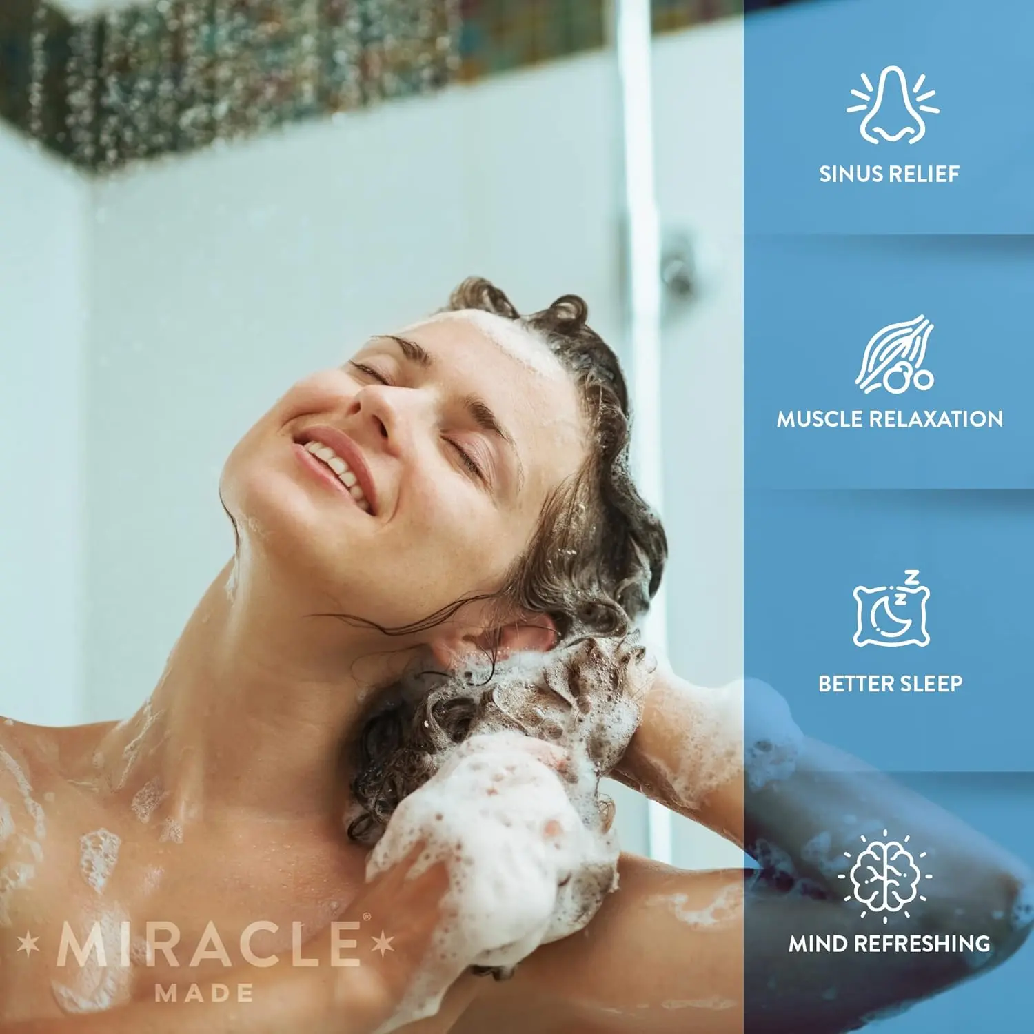 Enjoy a spa-like experience with these lavender aromatherapy shower steamers that release a calming, plant-based essential oil fragrance to create a relaxing and peaceful self-care ritual.