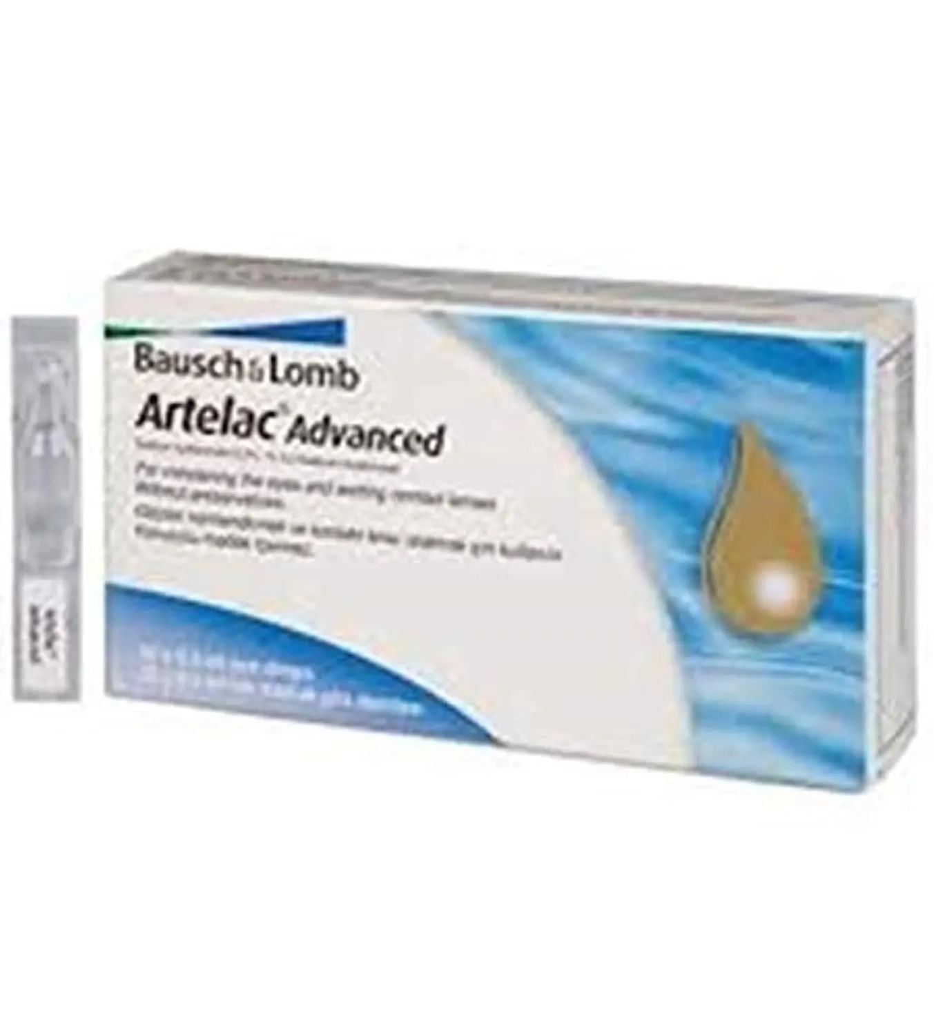 Artelac Eye Drops 0.2% - 30 Vials - Dry Eye Relief