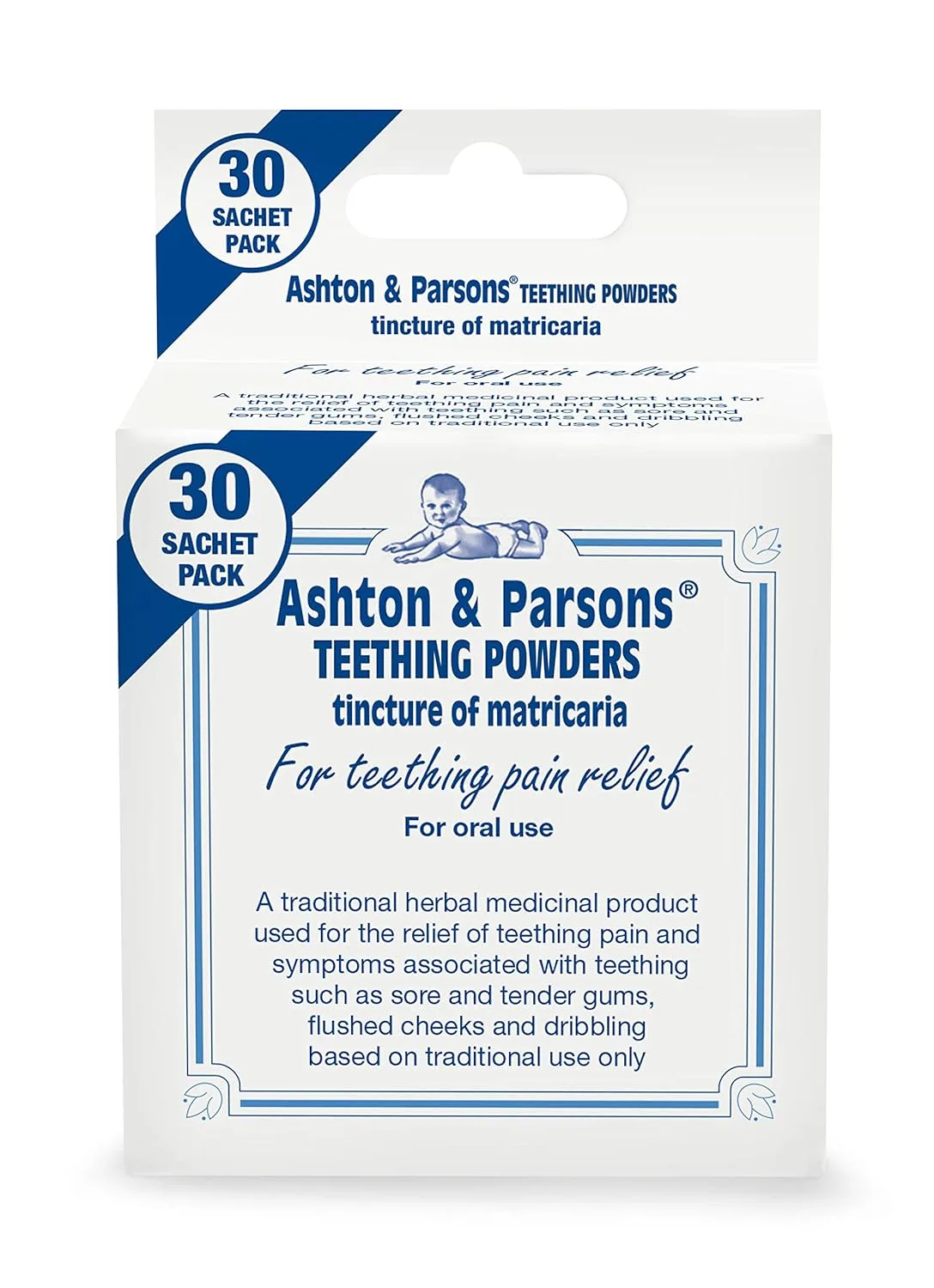 Ashton & Parsons Teething Powder - 30 Sachets