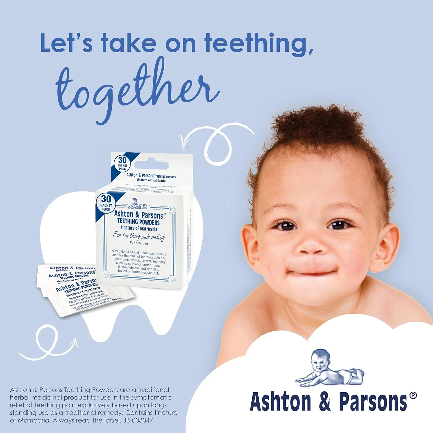 Ashton & Parsons Teething Powder - 30 Sachets - Image 2