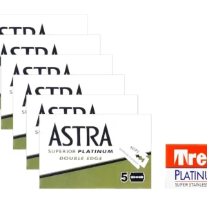 ASTRA Platinum Razor Blades 30 + Voskhod Blade