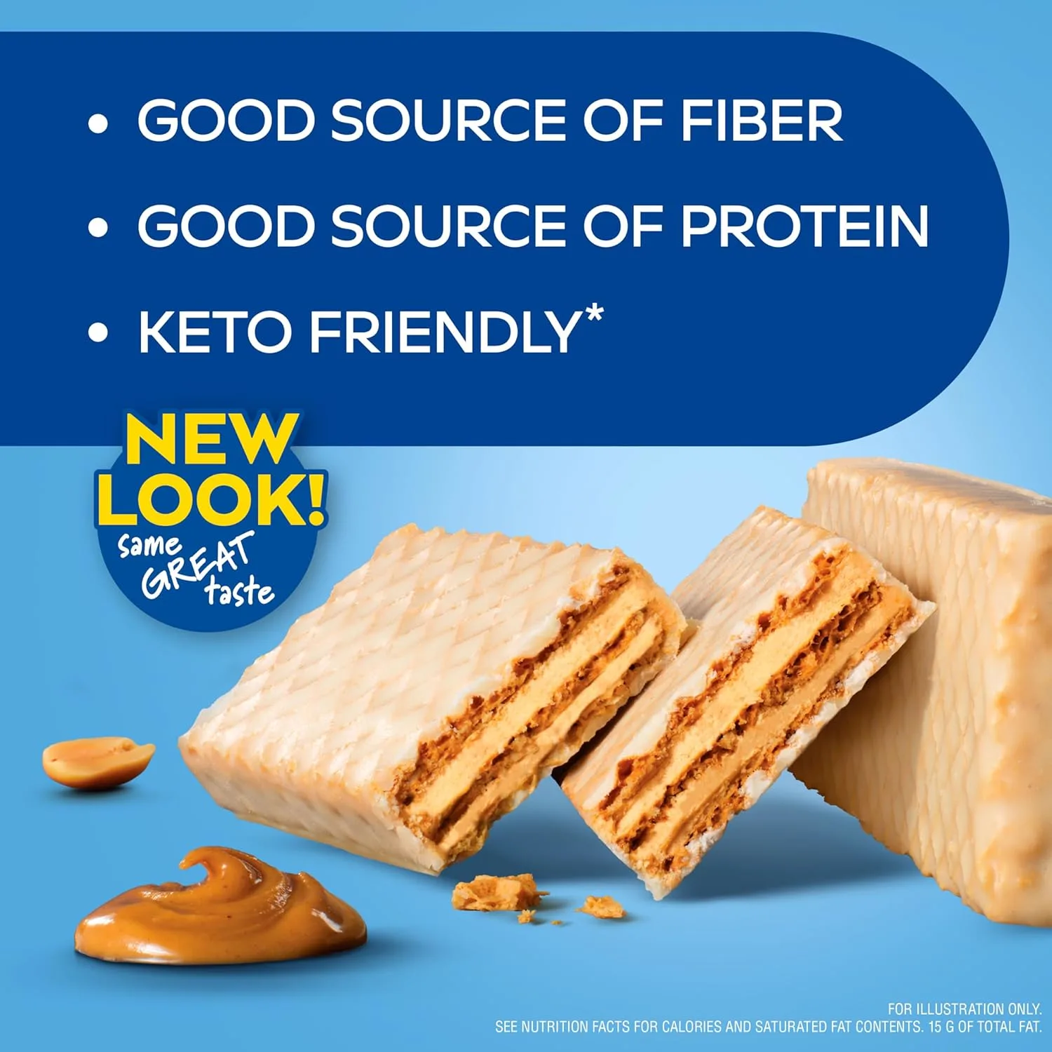 Atkins Peanut Butter Wafer - Keto, Low Carb, High Protein - Image 4