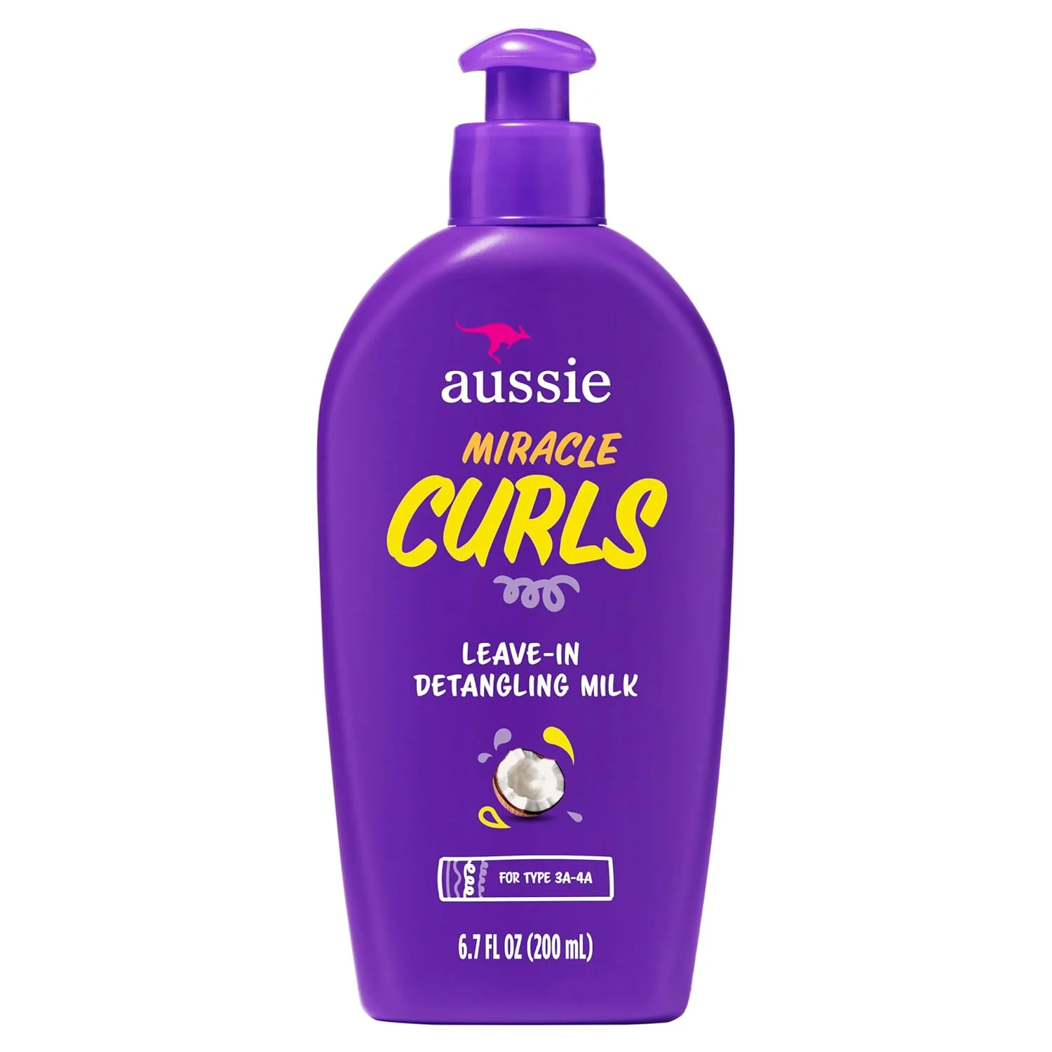 Aussie Curls Leave-In Detangler: Coconut Jojoba Oil