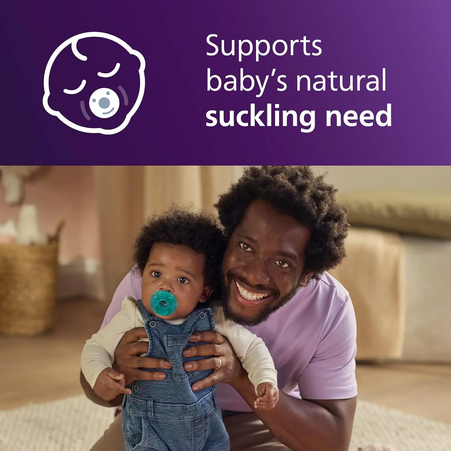 Philips Avent Soothie 3-18m Pacifiers - Green 4-Pack - Image 2