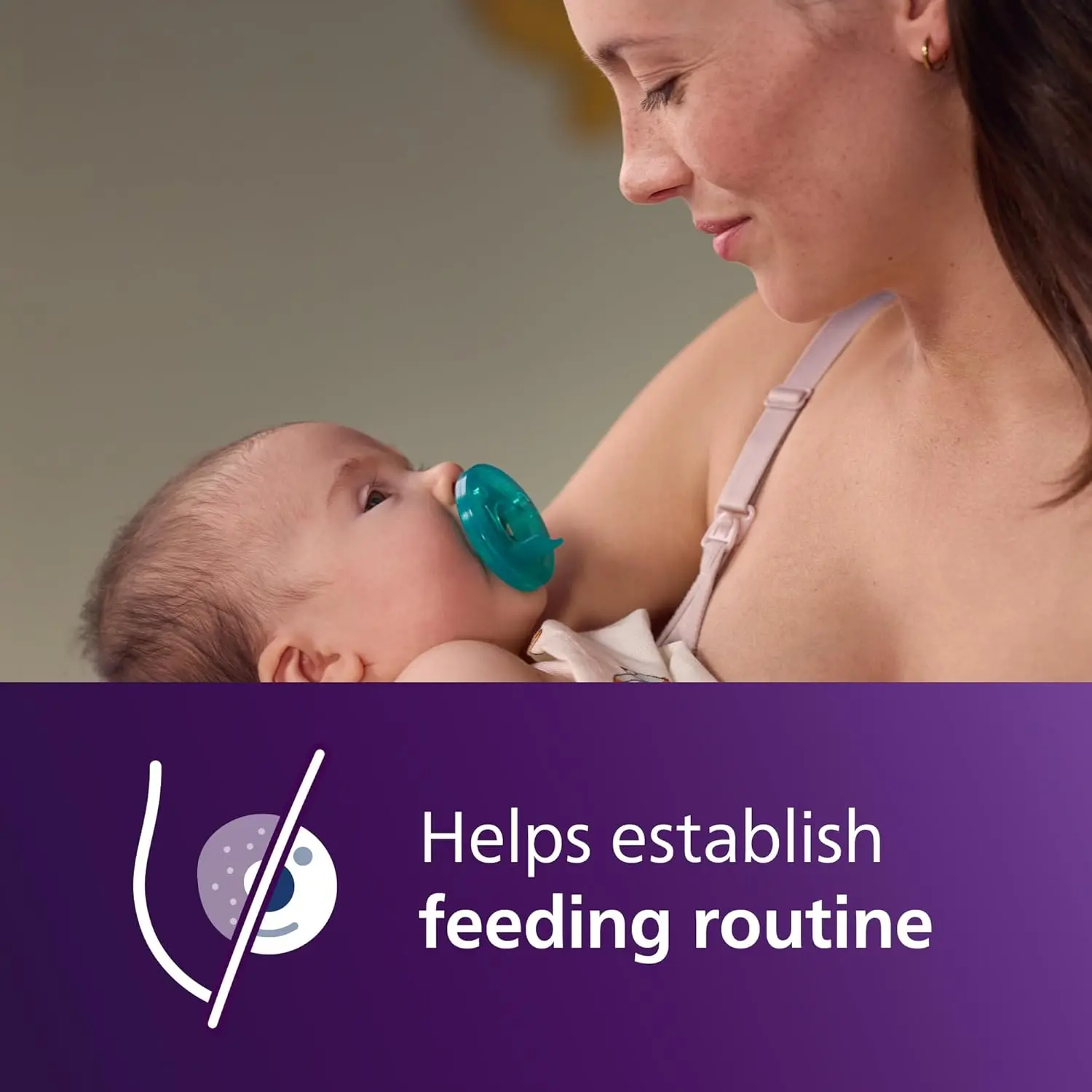 Philips Avent Soothie 3-18m Pacifiers - Green 4-Pack - Image 3