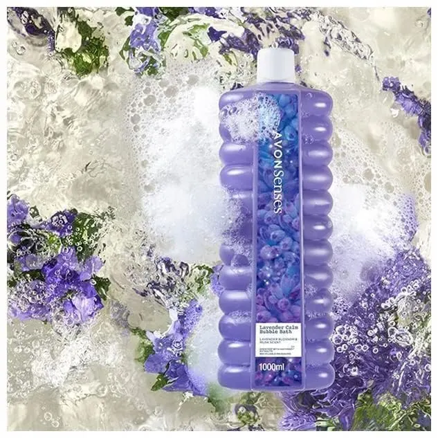 Avon Lavender Bubble Bath - Calm & Relaxing - Image 2