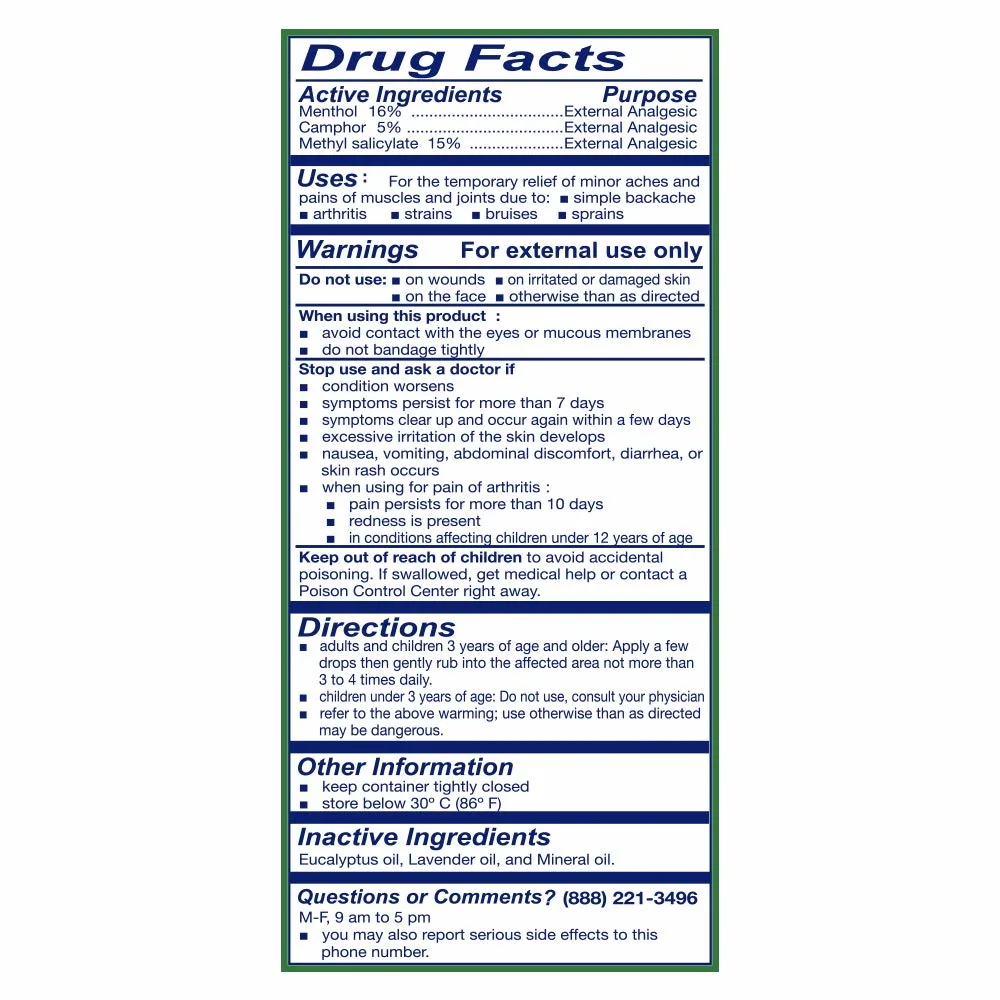 Axe Brand Medicated Oil Pain Relief - 3 Bottles - Image 7