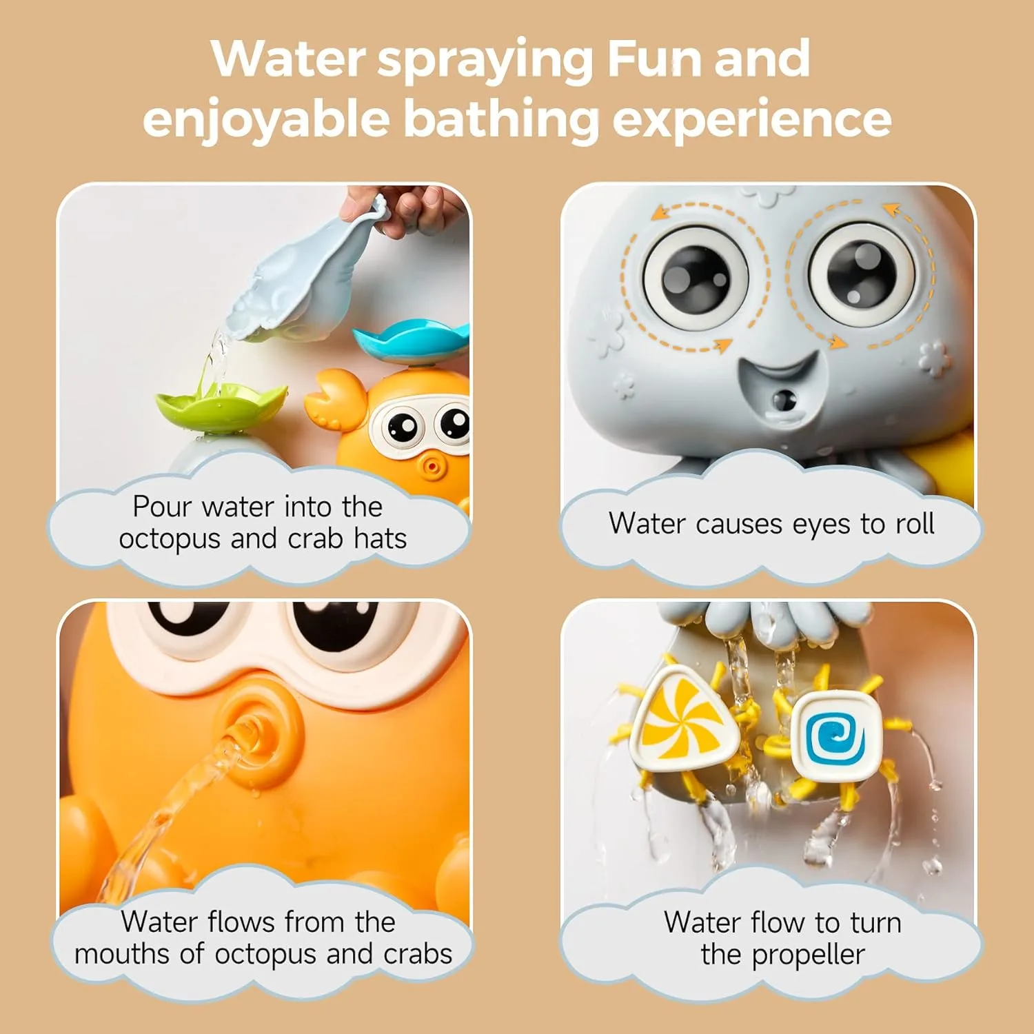 Baby Bath Toys Slide Track Bathtub Toy - Image 4