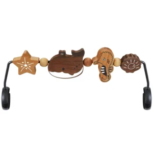 Baby Bouncer Toy Bar Wooden - Fits BabyBjorn Bouncer