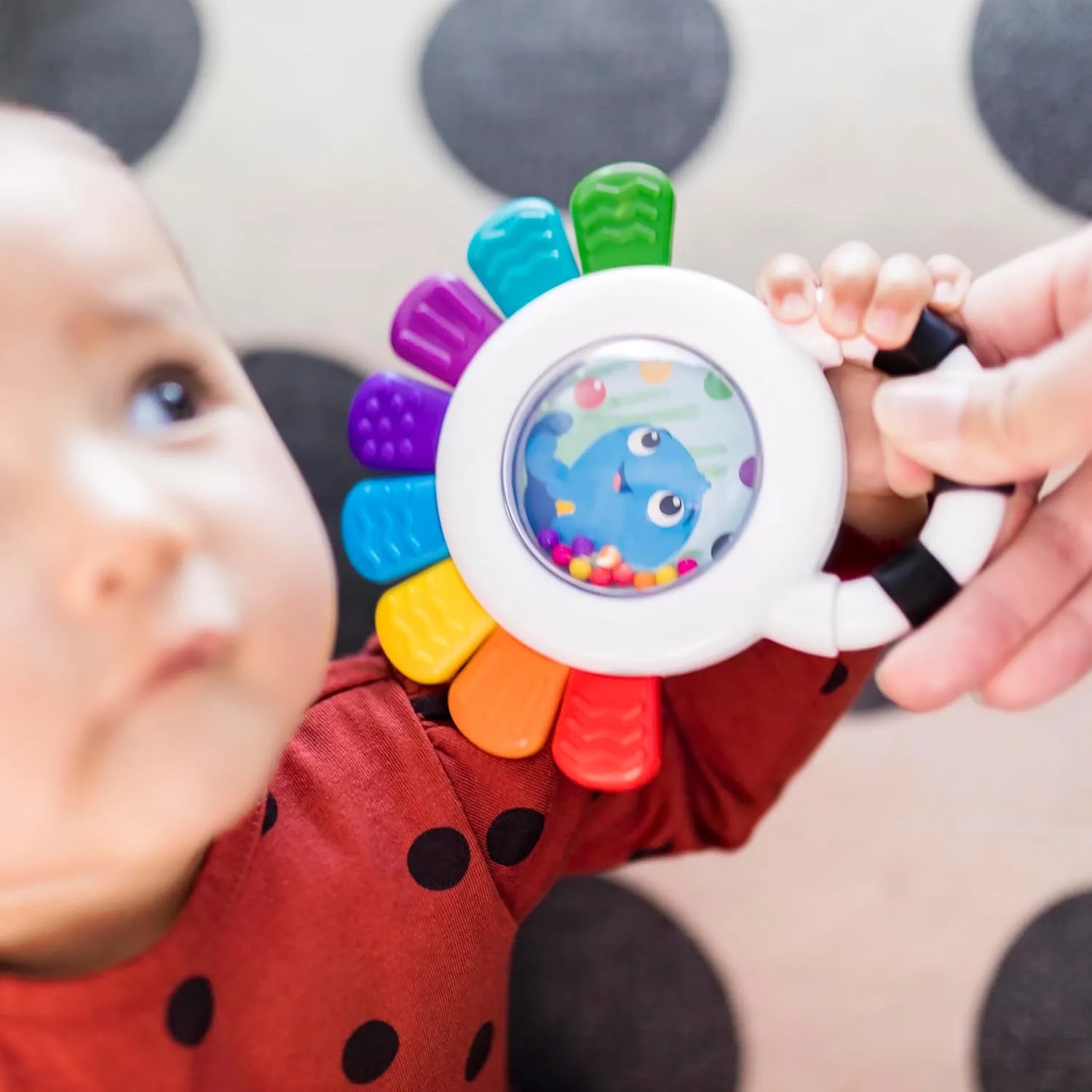 Baby Einstein Octopus Teether Rattle Sensory Toy - Image 7