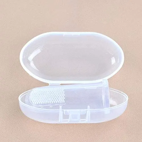 Baby Finger Toothbrush Silicone Teether - 3 Pack - Image 3