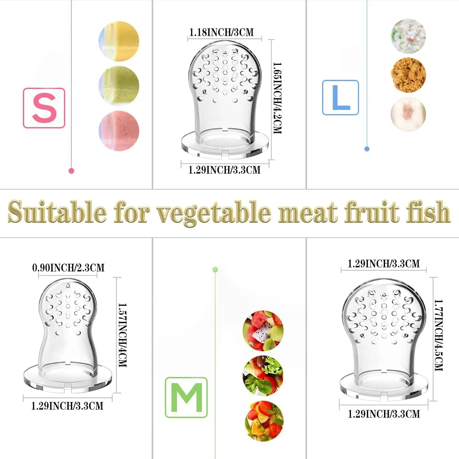 Baby Food Feeder Pacifier Fruit Teething Toy - Image 4