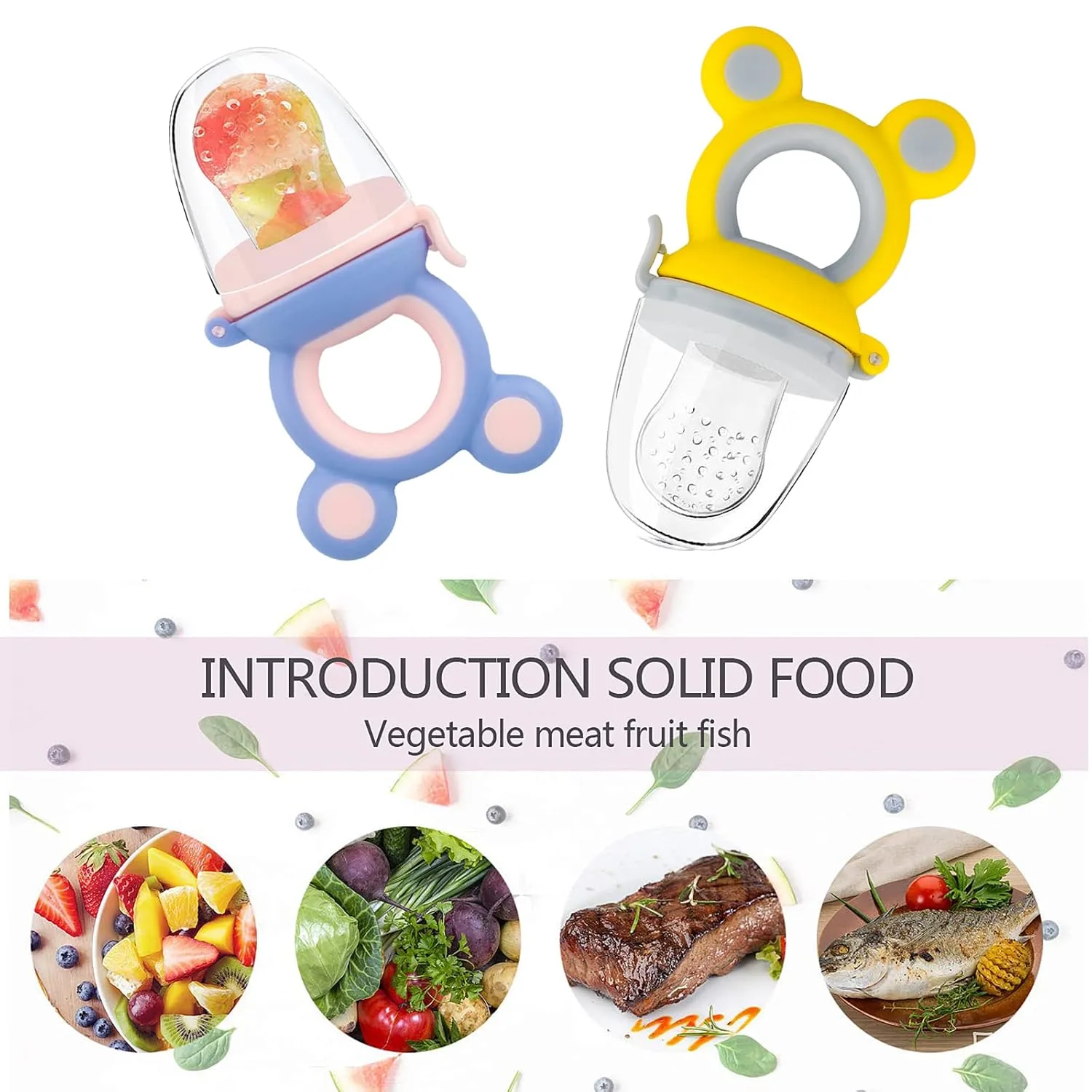 Baby Food Feeder Pacifier Fruit Teething Toy - Image 5