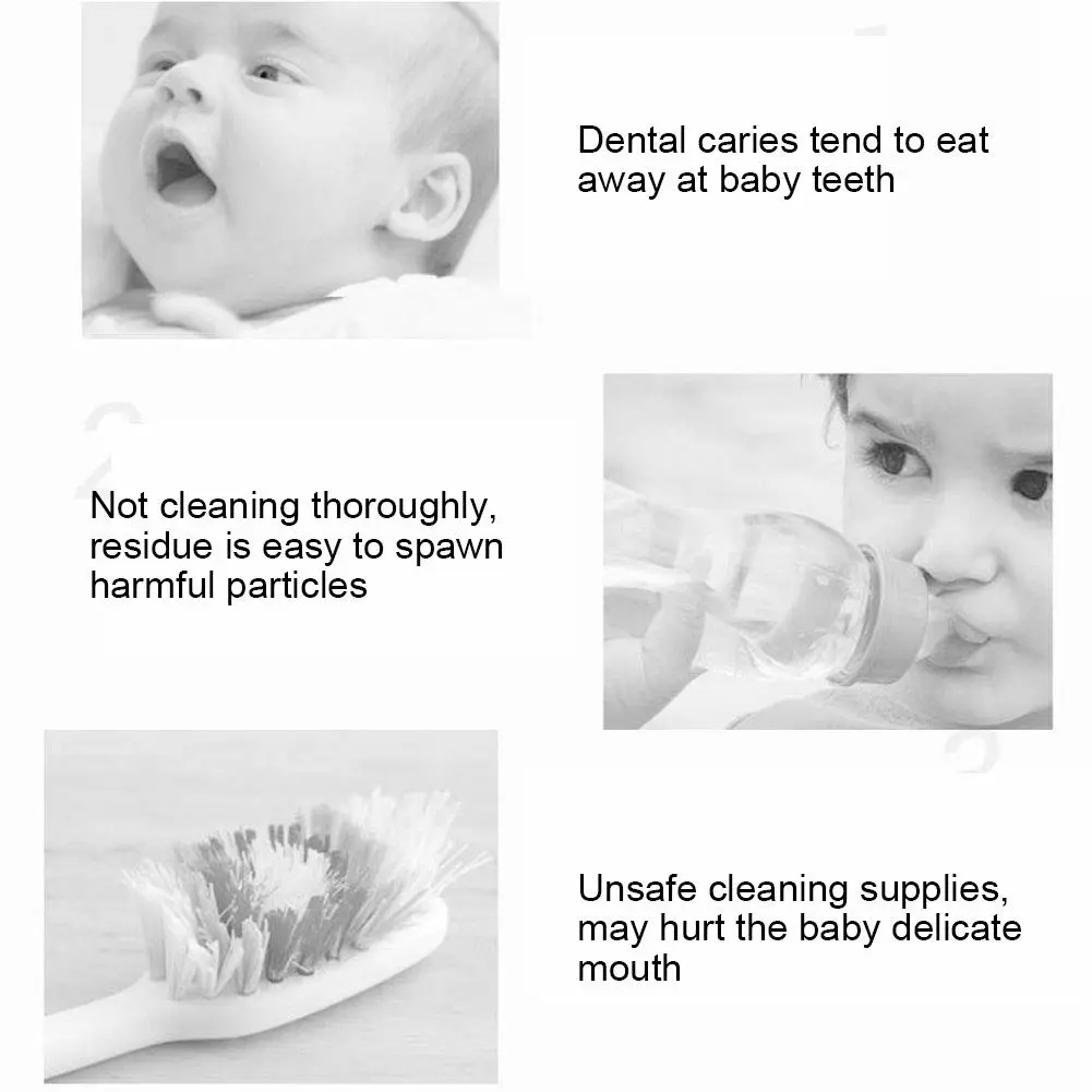 Baby Oral Cleaner Tongue Brush - 30 Count - Image 5