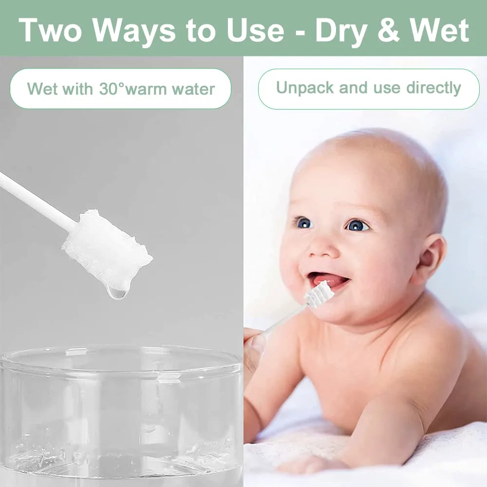 Baby Tongue Cleaner, Soft Baby Toothbrush - Image 3
