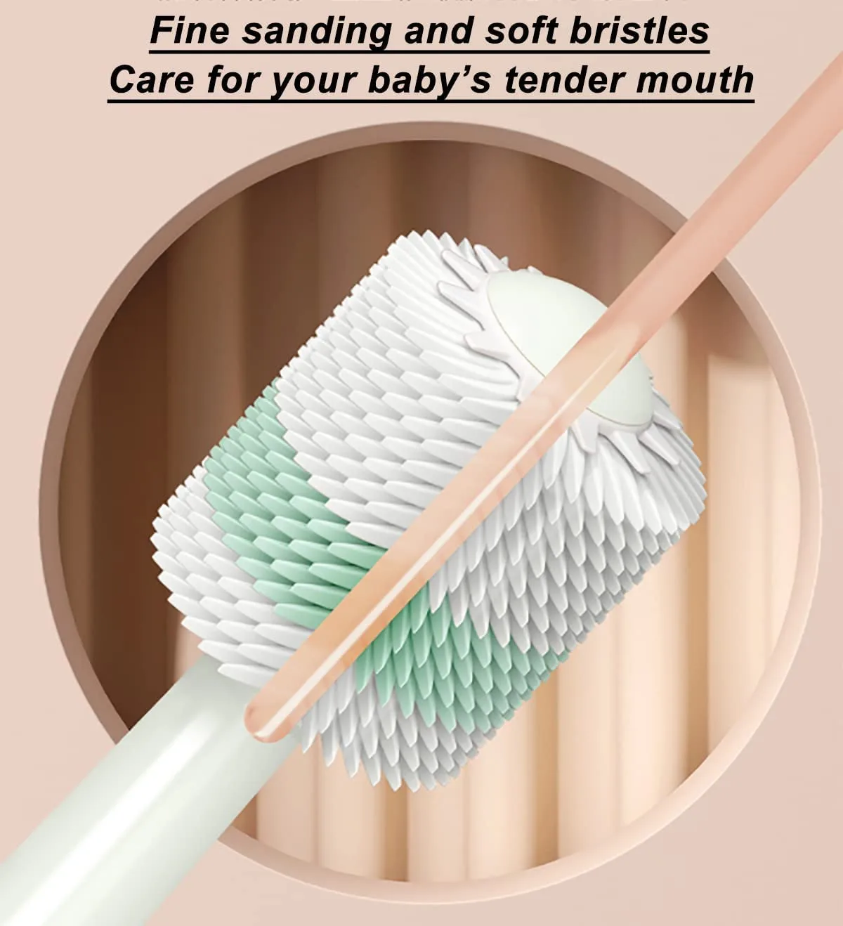 Baby Toothbrush 0-6 Years Soft Bristles 2-Pack - Image 6