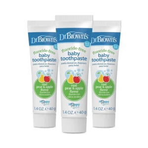 Dr. Brown's Baby Toothpaste Fluoride-Free Apple Pear