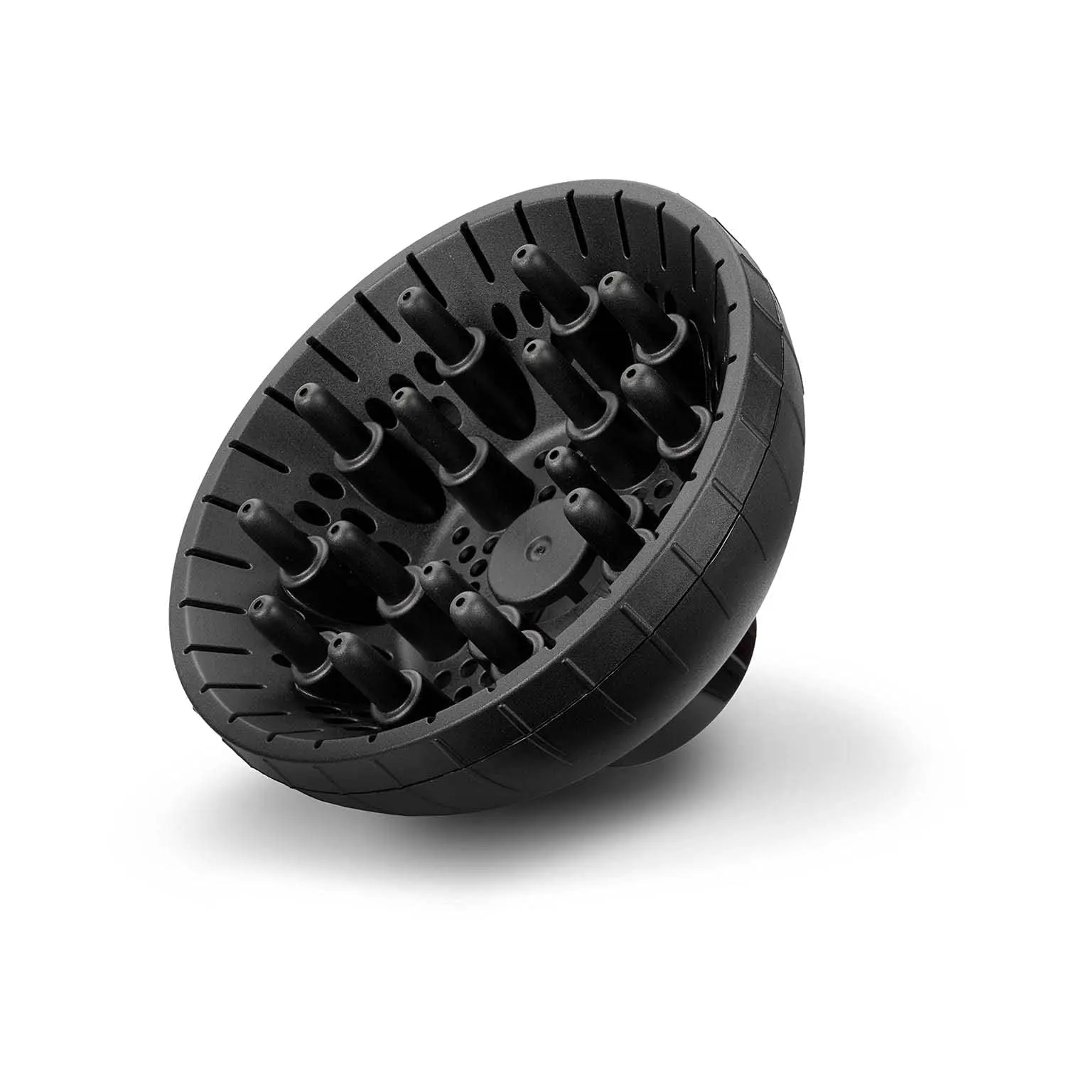 Black BaByliss Paris hair dryer with 2100W salon-grade motor and ionic technology, featuring an ultra-slim concentrator nozzle for precise styling and frizz control, crafted in Italy.