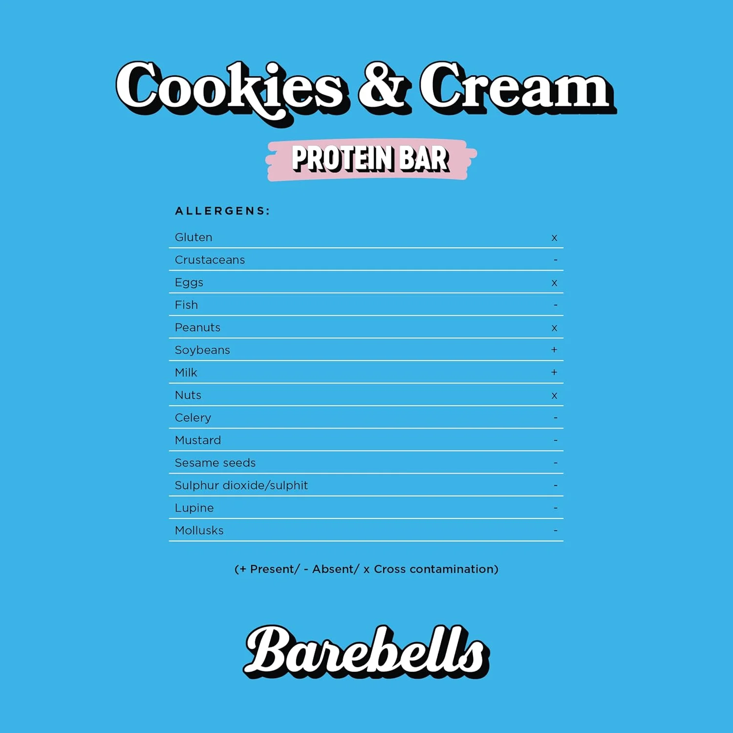Barebells Cookies & Cream Protein Bar - 20g Protein - Image 6