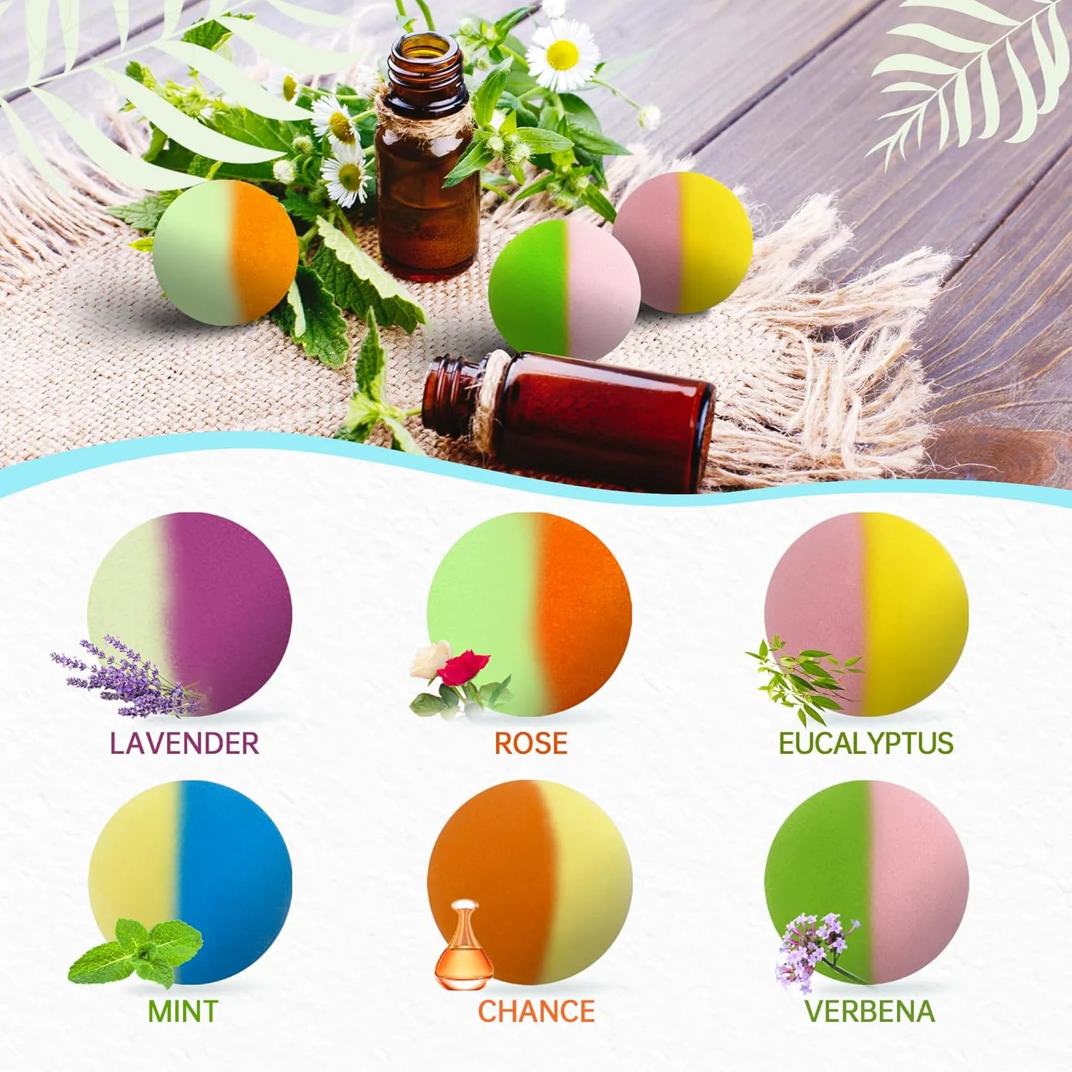 60 Bath Bombs Set Christmas Gifts for Women Kids - Image 5