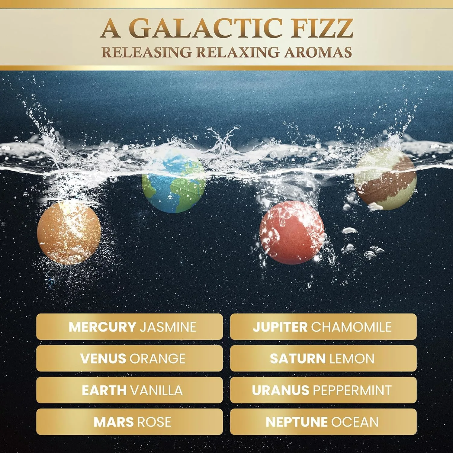 Bath Bombs Essential Oil Shea Butter - Spa Gift Set - Image 7