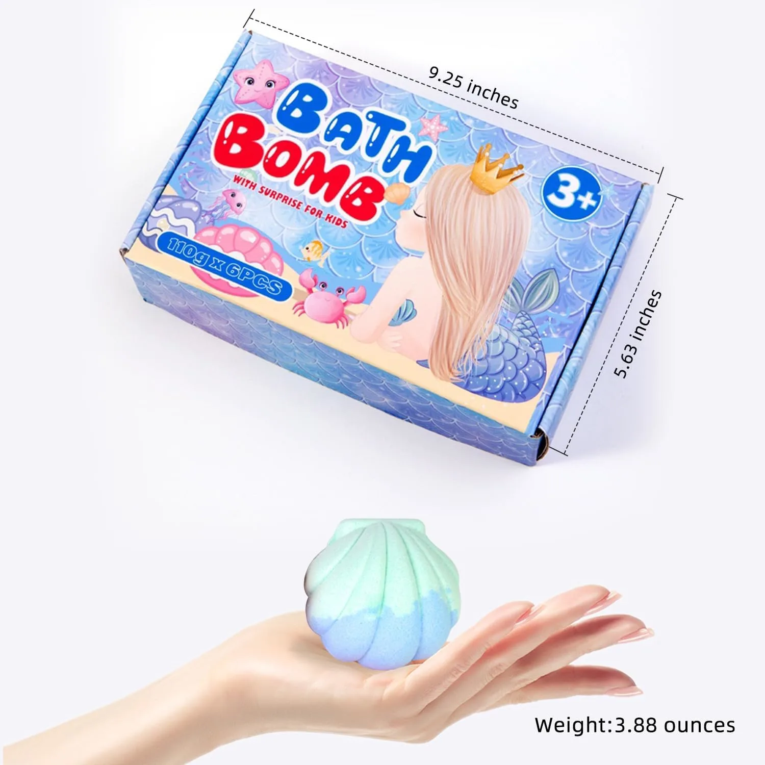 Bath Bombs for Girls Kids with Surprise Inside - Image 5