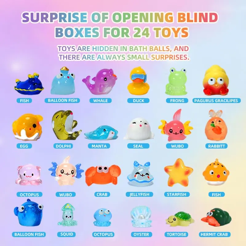 Bath Bombs for Kids with Surprise Toys, 12 Pack - Image 5