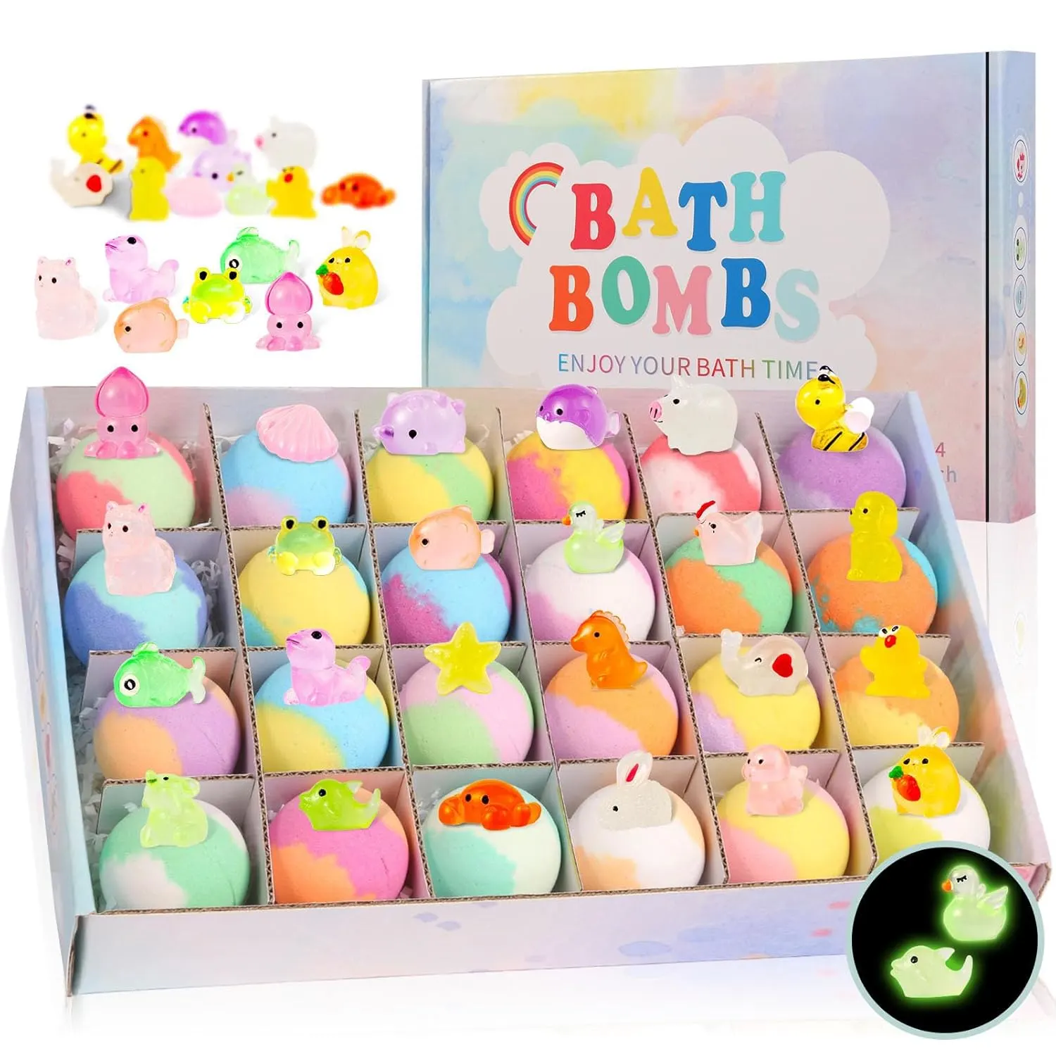 Bath Bombs for Kids Toys Inside, 12 Sea Animals - Image 7