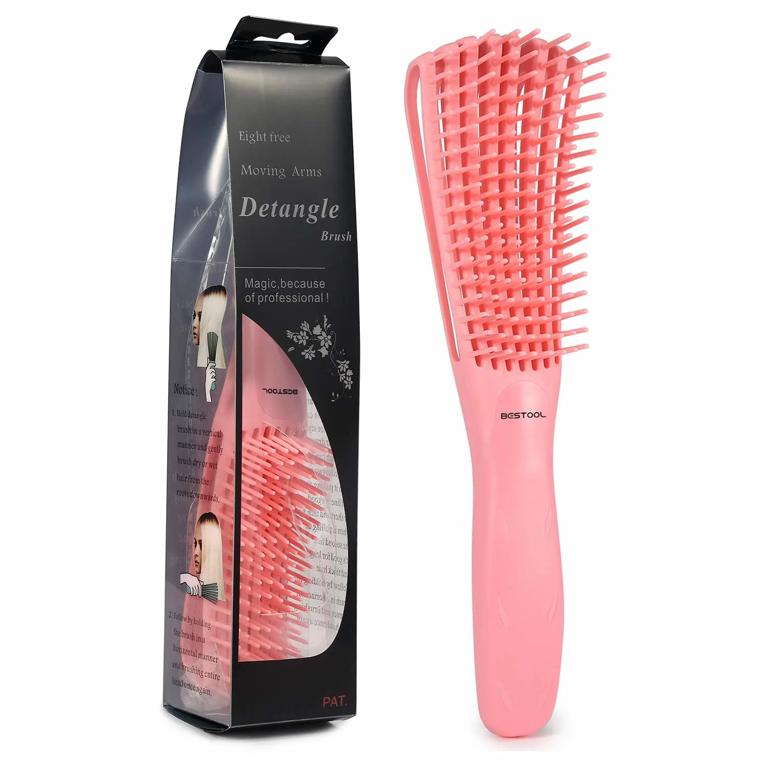BESTOOL Detangling Brush for Natural Black Curly Hair - Image 7