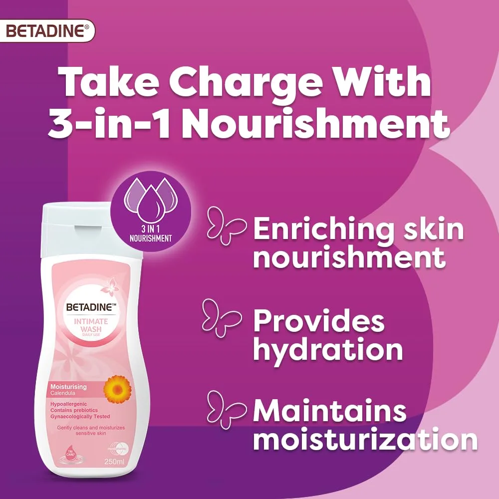 Betadine Intimate Wash - Gentle Daily Feminine Hygiene - Image 2