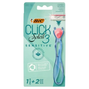 Bic Click 3 Soleil Women's Razor - Recycled Handle
